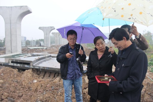 灵雨老师应邀为六合轻轨建设进行风水策划