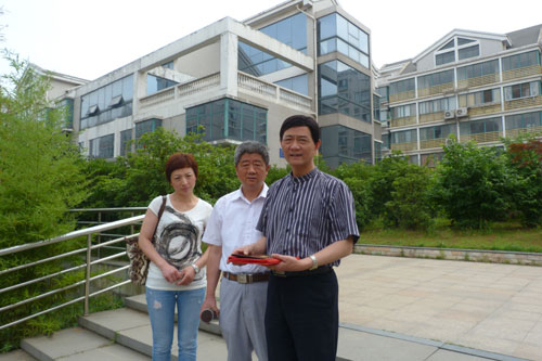 灵雨老师在苏建豪庭为客户调理风水